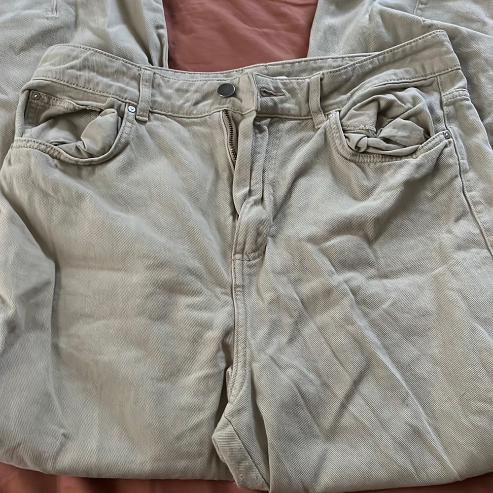 HM tan Jeans